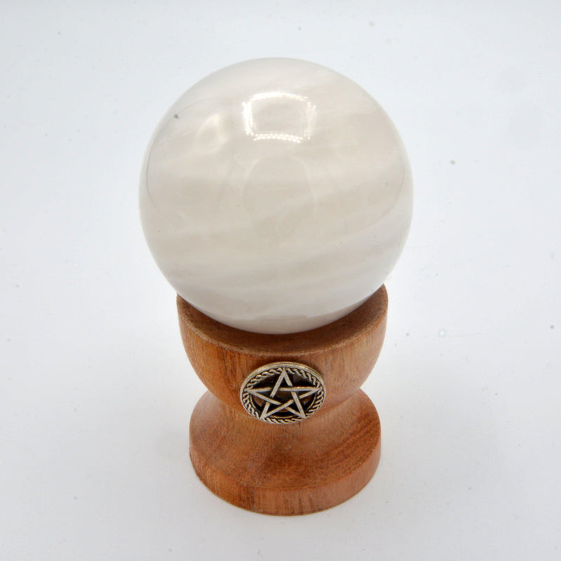 Sphere - Clear Quartz 1.5"-Crystals/Stones-Kheops-The Bat Witch Cavern