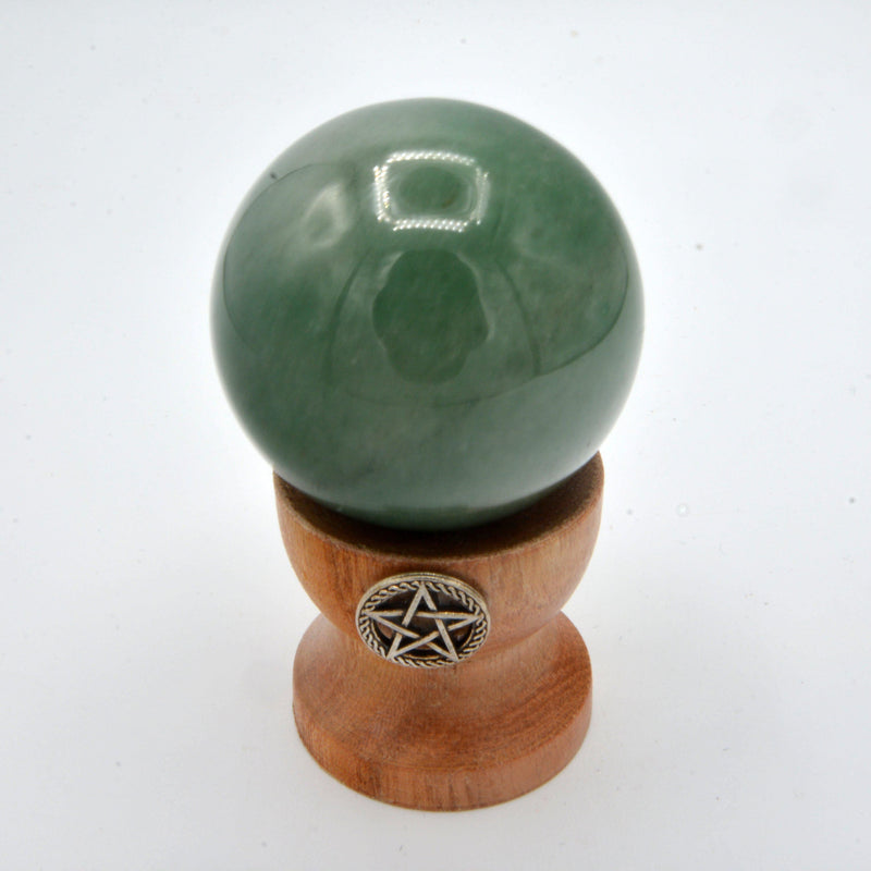 Sphere - Aventurine 1.5"-Crystals/Stones-Kheops-The Bat Witch Cavern