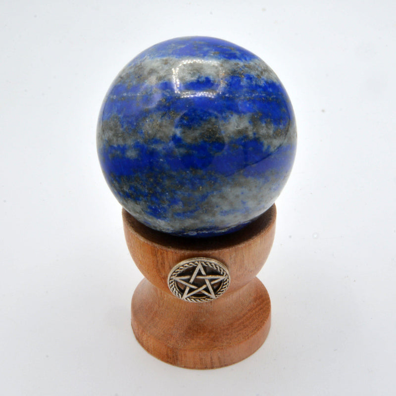 Sphere - Lapis Lazuli 1.5"-Crystals/Stones-Kheops-The Bat Witch Cavern