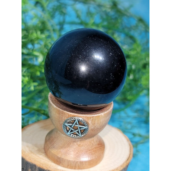 Sphère - Obsidienne noire 1.5"