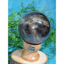 Sphere - Black Moonstone 1.2"