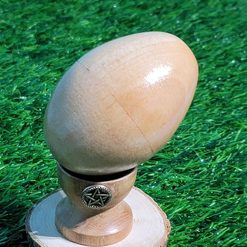 Wooden Egg Shaker 3" Height