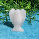 Pierre précieuse 1.5" - Ange Quartz Rose