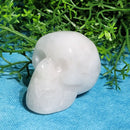 Natural Clear Quartz Skull 1.5"