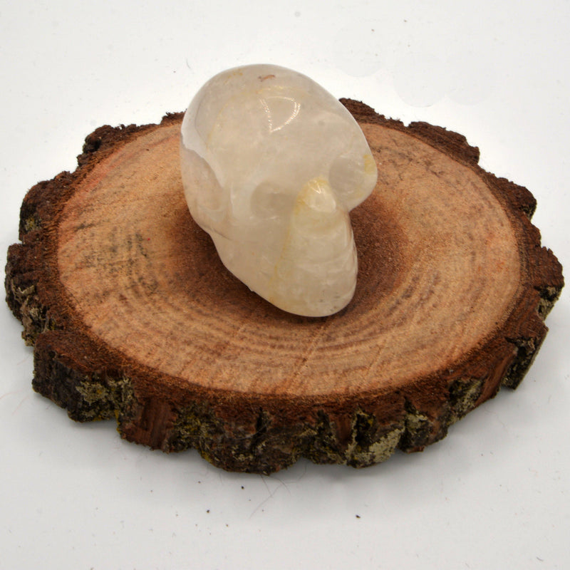 Natural Clear Quartz Skull 1.5"-Crystal/Stones-Kheops-The Bat Witch Cavern