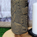 Statue d'Odin en pierre volcanique - 10,5" de haut