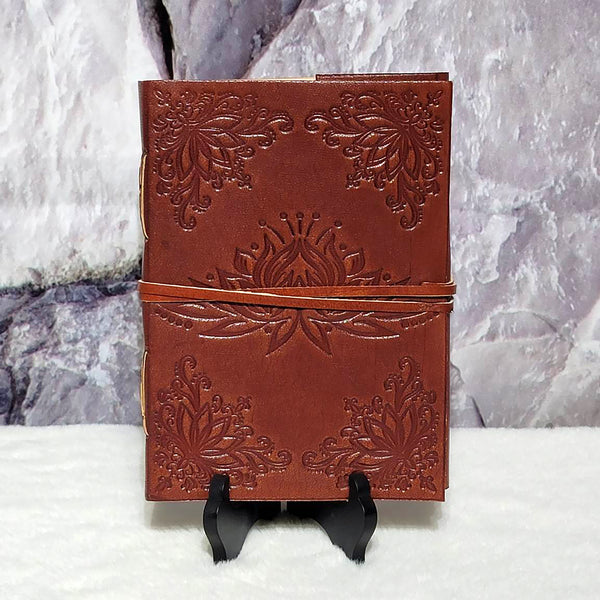 Leather Journal - Lotus - 5" x 7"