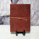 Journal en cuir - Lotus - 5" x 7"