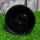 Pot de nettoyage de fumée - Pentacle en céramique noire 3,5" x 3"