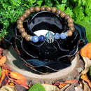 Bracelet - perles 8mm Grande Taille - Casque de Chevalier