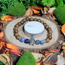 Bracelet - perles 8mm Grande Taille - Casque de Chevalier