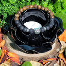 Bracelet - perles 8mm Grande Taille - Tête de Chouette