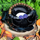 Bracelet - perles 8mm Grande Taille - Crânes