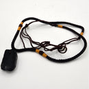 Necklace - Raw Black Tourmaline Adjustable Necklace-Jewellery-Kheops-The Bat Witch Cavern