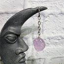 Keychain - Tumbled Stone - Amethyst - 0.75" to 1.5"