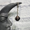 Keychain - Tumbled Stone - Garnet - 0.75" to 1.5"