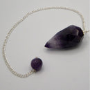 Pendulum - Gemstone - Amethyst-Crystals/Stones-Kheops-The Bat Witch Cavern