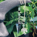 Pendule - Pierre précieuse - Hématite avec Charm Arbre de Vie