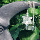 Pendulum - Gemstone - Merkaba Cut Clear Quartz