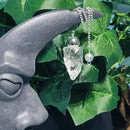 Pendulum - Gemstone - Rough Clear Quartz