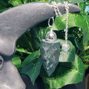 Pendule - Pierre précieuse - Pierre de sang brute