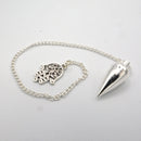 Pendulum - Metal - Nickel with Fatima Hand-Crystals/Stones-Kheops-The Bat Witch Cavern