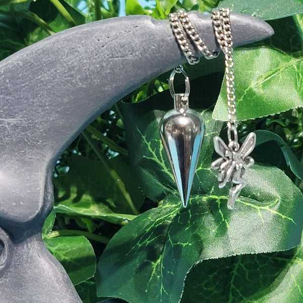Pendulum - Metal - Nickel with Small Fairy