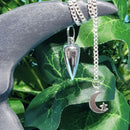 Pendule - Métal - Lune