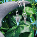 Pendule - Métal - Nickel avec Déesse