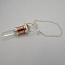 Pendulum - Clear Quartz Pyramid & Point with Chain