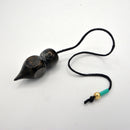 Pendule - Métal - Laiton chambré - Noir