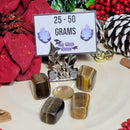 Pierre roulée oeil de tigre doré