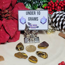 Pierre roulée oeil de tigre doré