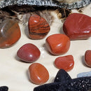 Pierre roulée Jaspe rouge