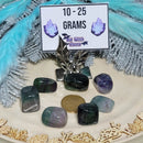 Pierre roulée fluorine - Grade A