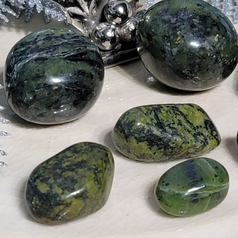 Nephrite/Jade Tumbled Stone