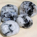 Pierre roulée pierre de lune arc-en-ciel