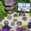 Pierre roulée pyrite