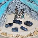 Pierre roulée cyanite bleue