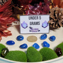 Pierre roulée onyx bleu