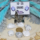 Pierre roulée howlite