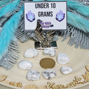 Pierre roulée howlite