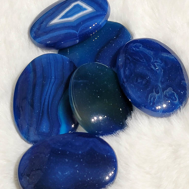 Worry Stones - Blue Onyx