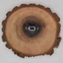 Puffy Heart Gemstone 1.25" - Shungite-Crystals/Stones-Kheops-The Bat Witch Cavern