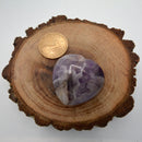 Puffy Heart Gemstone 1.5" - Chevron-Amethyst-Crystals/Stones-Kheops-The Bat Witch Cavern