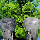 Puffy Heart Gemstone 1.5" - Labradorite