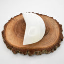 Puffed Crescent Moon Selenite-Crystal/Stones-Kheops-The Bat Witch Cavern