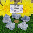 Pépite brute - Calcite bleue