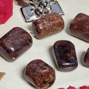 Hessonite Garnet Tumbled Stone