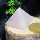 Pyramid - 25-30mm - Rose Quartz